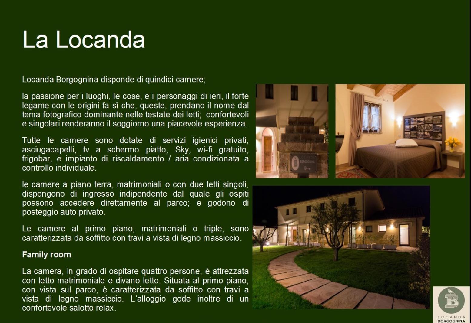 Lucrezia Locanda Borgognina מראה חיצוני תמונה